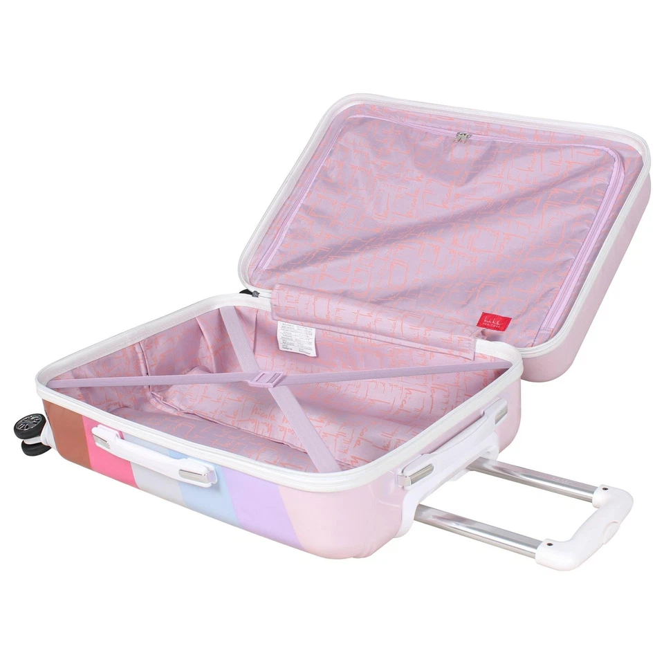 Coleção de Bagagem Arco-íris - 24 Polegadas (ABS+PC) Hardside Tamanho Médio Checked Suitc... - Imagem 2 de 4