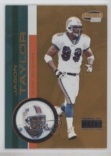 2001 Pacific Invincible Premiere Date 3/55 Jason Taylor #128 HOF uk2