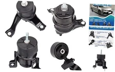 Engine Motor and Transmission Mount Kit Compatible with Camry 2002-2006 2.4L & 