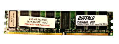 Buffalo 256MB DDR-333 PC2700 non-ECC desktop memory PC270032X8 | eBay