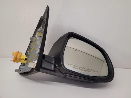 2015-2016 BMW X6 RH Passenger Side View Mirror Power Heated Black  