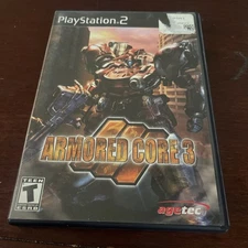 Armored Core 3 PlayStation 2 Complete Set with Box and Manual