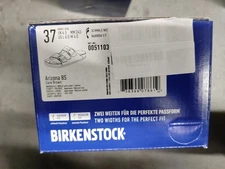 Birkenstock Arizona Double Strap Sandals - Size 6(W) 4(M) US, Dark Brown, Narrow