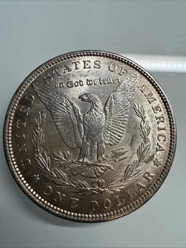 1896 P MORGAN SILVER DOLLAR! Nice AU/UNC - Picture 2 of 10