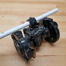 Xomox Tufline 0367 1" Plug Valve, Class 300, WCB Body, CF8M Plug, Xenith Seat