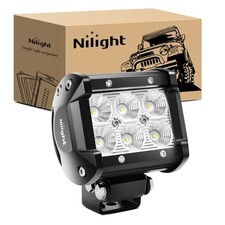 Led Pods 18W 1260LM Flood Off Road Driving Fog Light Bar Work 1PC Flood White