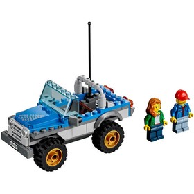 LEGO [City] - Dune Buggy Trailer Building Set - Beach Series (60082)