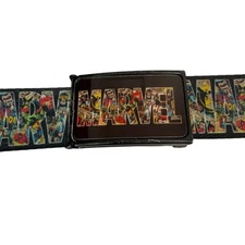 Marvel Super Heroes Belt Hulk Thor Spider Man Iron Man adjustable