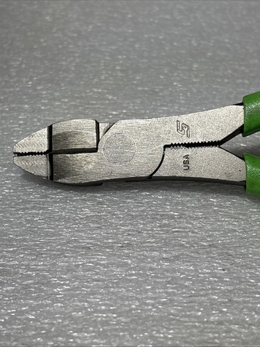Herramientas Snap-on EE. UU. 7" Verde Agarre Suave Alicates Combinados de Alta Resistencia 57CFG - Imagen 7 de 9
