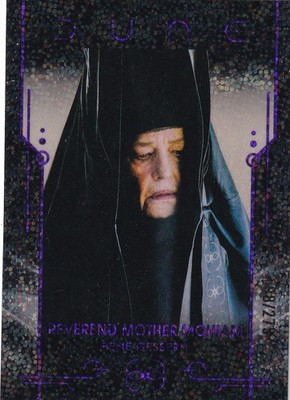 Topps Dune Chrome 2024 No. 33 Reverend Mother Mohiam Purple 198/275