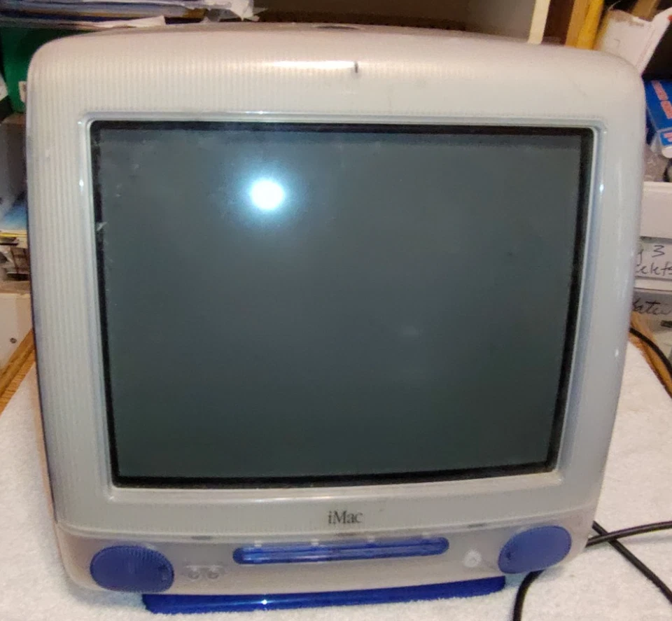 Apple iMac Bondi Blue M5521 EMC #1857 AIO Computer CIB  - Image 2 of 4