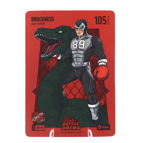 2026 Bo Jackson Battle Arena Brockness - Red Battle Foil Brock Bowers Rookie
