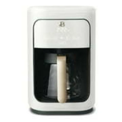 Beautiful 14-Cup Programmable Drip Coffee Maker with Touch-Activated Display, Wh