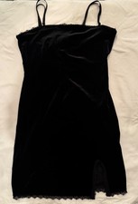 Medium Black women’s dress. Soft smooth material. Adjustable straps.