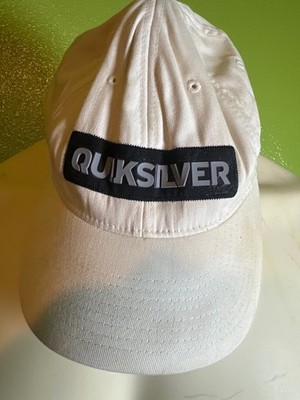 Flexfit Quiksilver Structured Baseball Cap In Pristine White