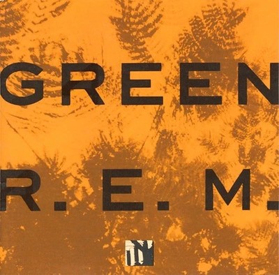 R.E.M: GREEN (CD) DISC + FRONT & BACK CVR ART - NO CASE - VG