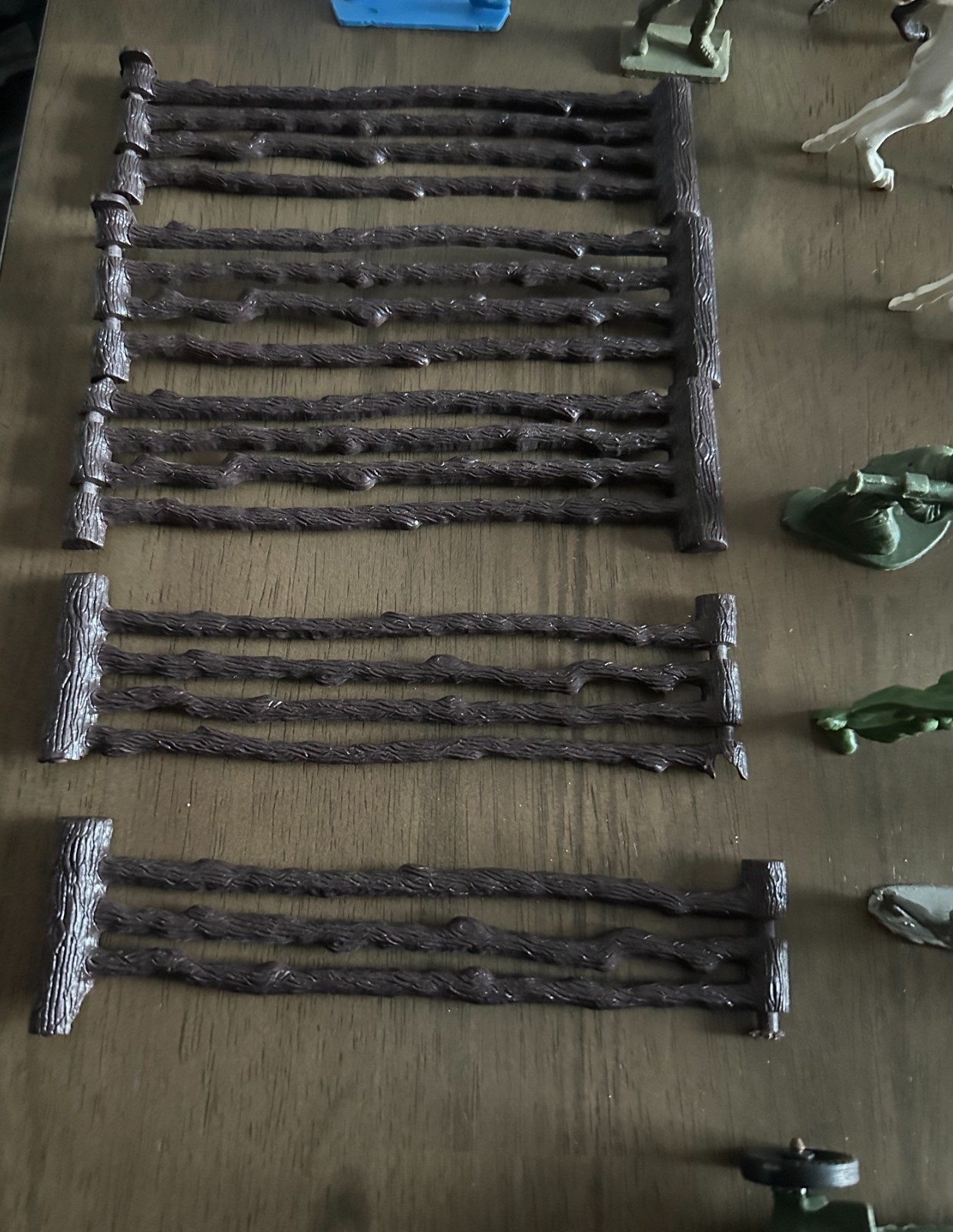 Vintage Lot of Plastic Army Military Men Animals Action Figures Toys