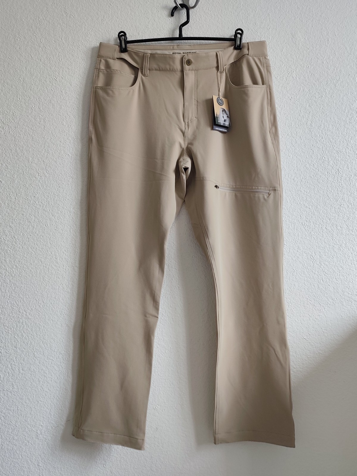 Pantalon de randonnee Royal Robbins Beige Taille 46 Soit XL