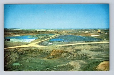 Cornwall Ontario-Canada, Dam Looking Stream Showing Headpond, Vintage Postcard