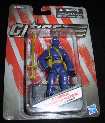 GI JOE COBRA COMMANDER Cobra Leader (Blue clothes) DOLLAR GENERAL EXCLUSIVE MOC
