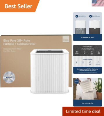 Blue Pure 211+ Auto Replacement Filter - Zero Ozone & Odor Removal Technology