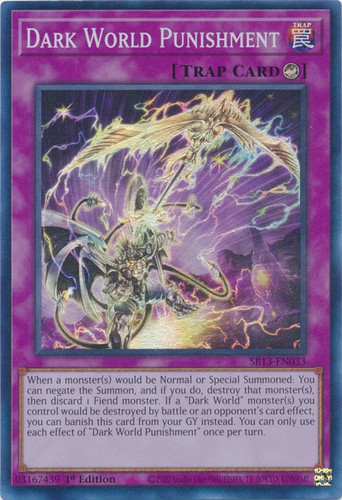 Zure, Knight of Dark World SDGU-EN004 / SR13-EN016 X 1 1st Mint