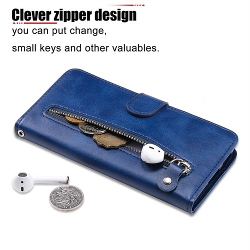 Zipper Wallet Leather Flip Case Cover For Huawei Honor X8B X7B X9B X50 X6A X8A - Picture 42 of 62