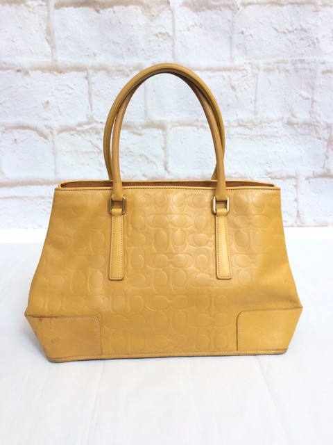 coach camel bag