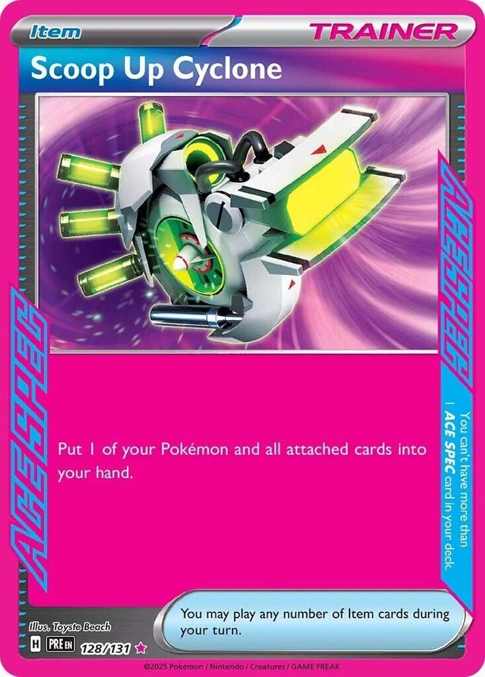 Scoop Up Cyclone 128/131 Prismatic Evolutions