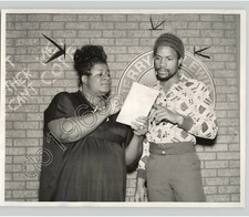 Actors Hannah Dean & Edmond Wesley Don't Bother Me I Can't Cope 1973 Press Photo