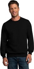 Fruit Of The Loom Mens Eversoft Fleece Extended Sizes Crewneck Sweatshirts
