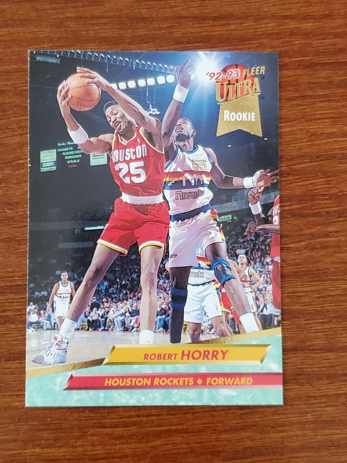 1992 1993 Fleer Ultra Robert Horry Houston Rockets #271 Rookie Basketball Card
