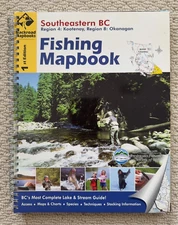 Southeastern BC: Region 4: Kootenay, Region 8: Okanagan Fishing Mapbook - 1st Ed
