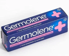 Germolene Anaesthetic Antiseptic Cream Skin Numbing for Piercing Waxing Tatoo
