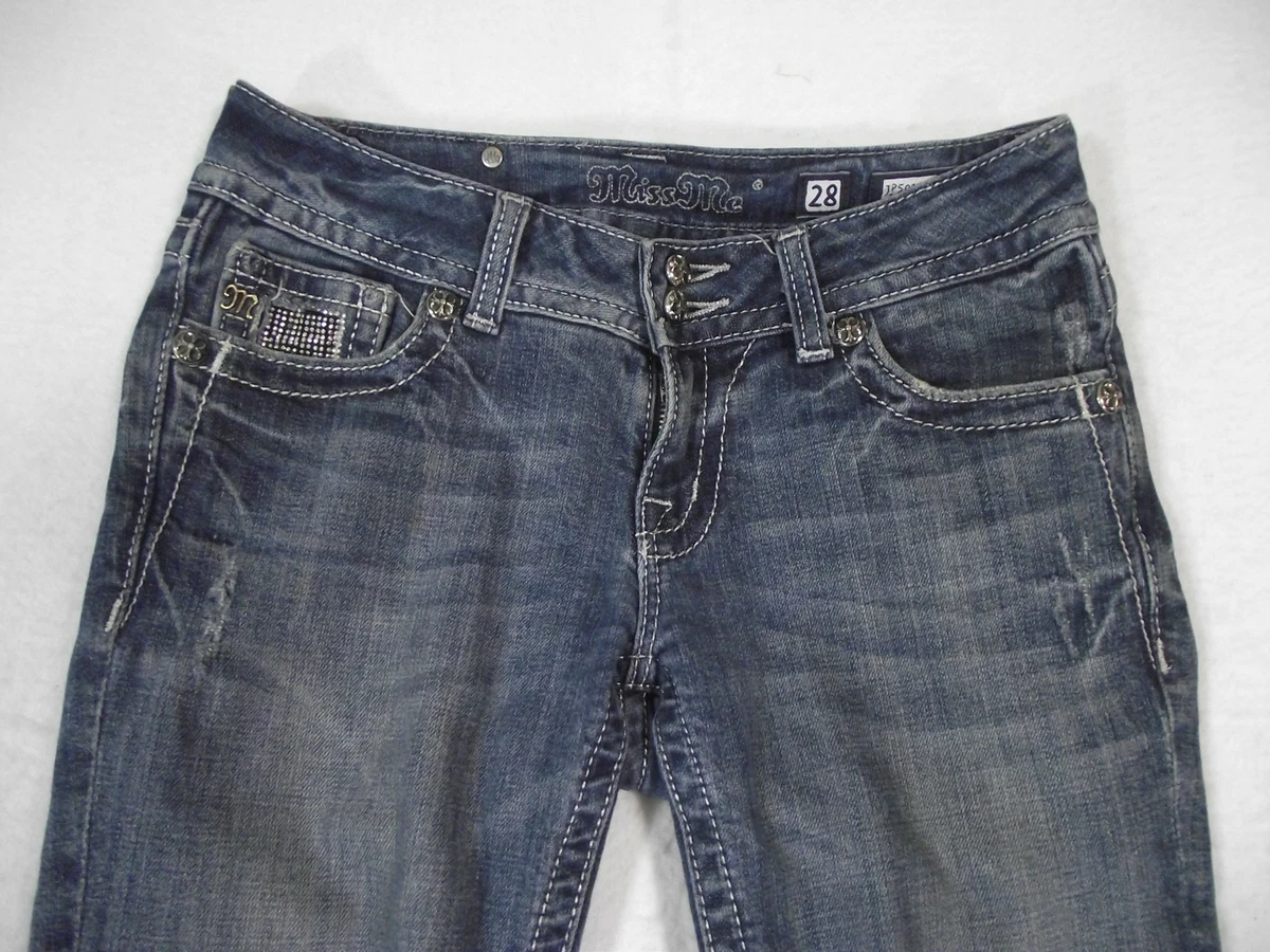 Miss Me jeans women s size 28 J P 5010 bootcut 30 X 31 blue
