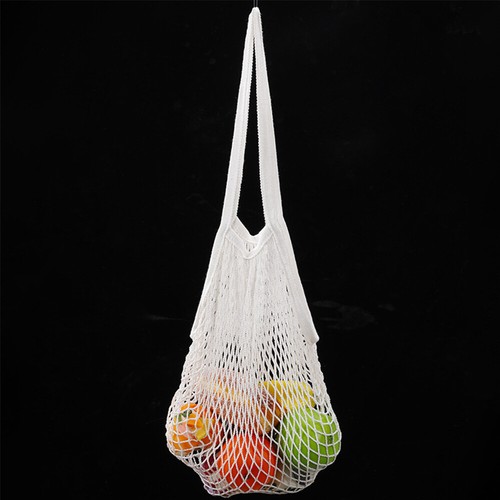 Reusable Shopping Bags Portable Net Bag Fruit Vegetable Storage Foldable 18Color - Picture 13 of 38