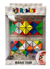 Rubik's Cube Magic Star 2 Piece Fidget Toy Puzzle Set STEM Gift w/ Original Box