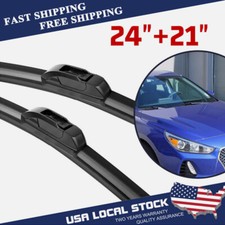 Wiper Blades 24 21 Windshield Premium Hybrid Silicone J-hook High Quality Wiper Blades 24 21 Windshield Premium Hybrid Silicone J-hook High Quality