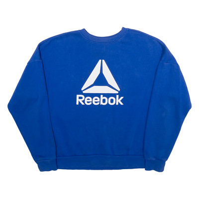 Reebok Herren Sweatshirt Blau M