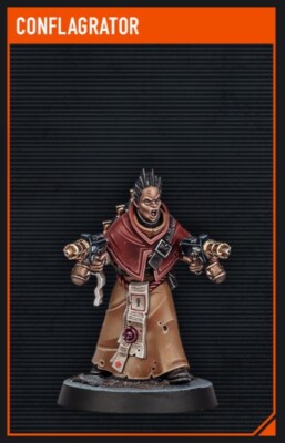 40k KILL TEAM BLOOD AND ZEAL Zealot Inquisition Sanctifiers KONFLAGATOR *i1