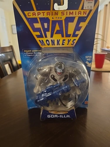 Mattel Captain Simian And The Space Monkeys Space Warrior Gorilla GOR-ILLA New