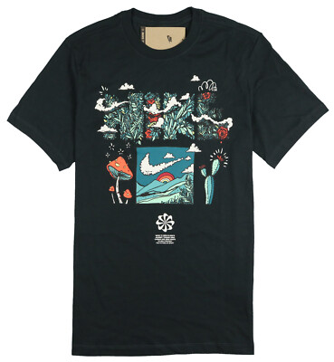 NIKE Sportswear Biosphere T-Shirt sz S Small Anthracite Gray