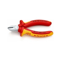 Knipex Seitenschneider Isoliert Schnitt Verchromt Vde LäNge 125 Mm 7006125