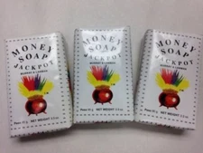 6 Money Soap Jackpot, Murray & Lanman. Jabon  ATRAER EL Dinero ABUNDANCIA.3.3 OZ