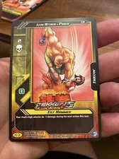 Epic Battles Tekken5 Trading card Fist Hammer Throw Low attack Punch c9