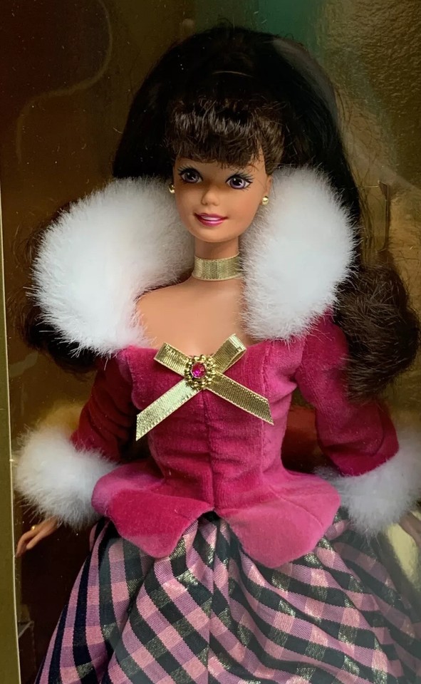 Barbie Special Edition Winter Velvet Doll Caucasian 1st In A Series