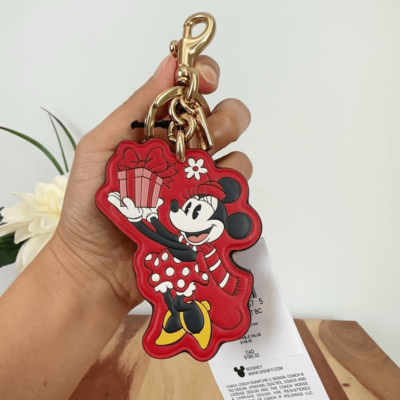 NWT Disney X Coach Minnie Mouse Bag Charm | eBay