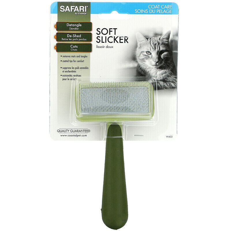 Coastal Safari Cat Soft Slicker Brush