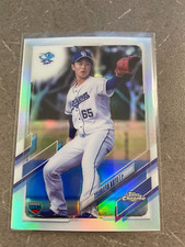 2021 Topps Chrome NPB Nippon Professional Tsubasa Kato #95 Refractor Rookie RC