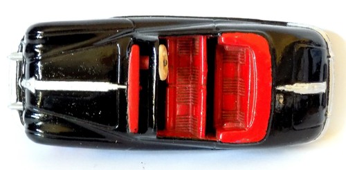 Coche Convertible Dinky Toys Nº106/140a Austin Atlantic (1951-1959). Código 3 Negro - Imagen 10 de 12